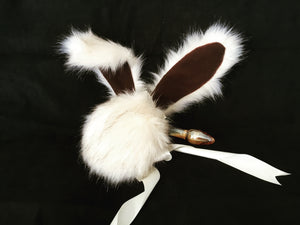 Bunny play set with looped  plug, kawaii, anime, cosplay, petplay, bunnyplay,