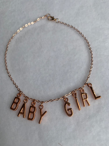 Sexy BABY GIRL Anklet