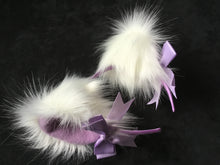 Load image into Gallery viewer, Stunning white &amp; lilac kitten- wolf Play Set