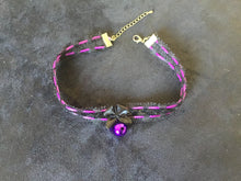 Load image into Gallery viewer, Gorgeous Black &amp; Purple Collar