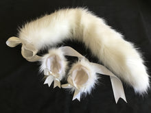 Load image into Gallery viewer, Luxurious Pure White Kitten/ Wolf Play Set, BDSM, Cosplay.