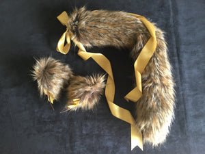 Cappuccino kitten- wolf Play Set, realistic, ddlg,