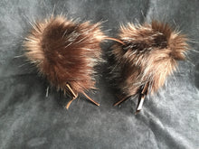 Load image into Gallery viewer, Stunning Chocolate Brown &amp; White Kitten /Wolf  Ears, BDSM, Anime, Cosplay