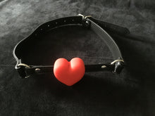 Load image into Gallery viewer, Sexy Silicone Heart Gag,