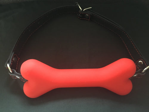 Stunning Silicone Bone Gag