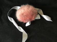 Load image into Gallery viewer, Fabulous Rose Pink &amp; White Bunny Tail ,BDSM, Anime,Cosplay, Kawaii.