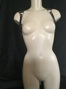 Unisex Body Harness With Anal Hook