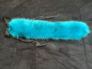 Gorgeous Turquoise Black Kitten / Wolf Play Set BDSM