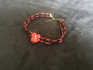Sexy Black & Red Collar