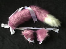 Load image into Gallery viewer, Sexy Lilac and White kitten- wolf Play Set