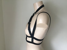 Load image into Gallery viewer, Sexy Elasticated Body Harness- Bralet.