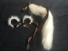 Load image into Gallery viewer, Gorgeous Ivory Kitten / Wolf Play Set