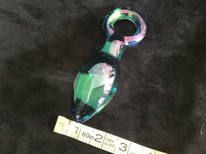 Looped Glass Plug- Tail Attachment.