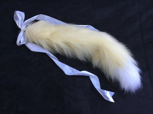 Luxury Lemon Sorbet Kitten / Wolf Play Tail ,BDSM