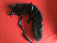 Load image into Gallery viewer, Sexy Black Pet play Set , with cuffs , and plug