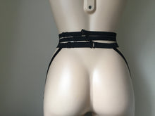 Load image into Gallery viewer, Erotic Elasticated Suspenders/ Garter Belt.