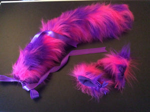 Purple Frenzy Kitten  / Wolf Play Set, BDSM
