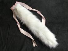 Load image into Gallery viewer, Luxurious White - Baby Pink Kitten/ Wolf Play Set, BDSM, Cosplay.