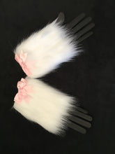 Load image into Gallery viewer, White &amp; Baby Pink Sexy Cuffs