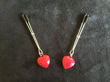 Load image into Gallery viewer, Sexy Heart Nipple Clamps