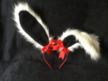 Load image into Gallery viewer, Bunny play set with looped plug, kawaii, anime, cosplay, petplay, bunnyplay