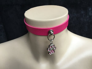 Sexy Pink Puppy Play Collar
