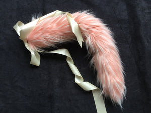 Stunning peaches & cream Pet play Set , with cuffs , and plug