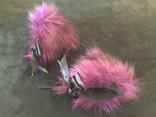 Load image into Gallery viewer, Gorgeous Damson &amp; Black Kitten- Wolf  Ears, BDSM, Costume, Anime, Cosplay