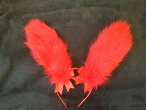 Sexy Red Bunny  Ears, BDSM, Bunnyplay, petplay. Cosplay .anime . Bunnygirl