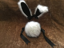 Load image into Gallery viewer, Bunny play set with looped plug, kawaii, anime, cosplay, petplay, bunnyplay