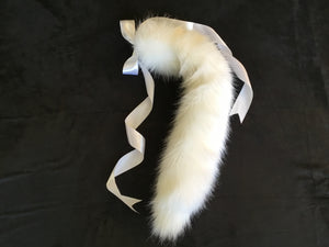 Luxury Pure White Kitten / Wolf Play Tail ,BDSM, Anime,
