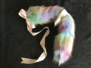 Stunning pastel confetti Kitten- Wolf   Play Set