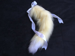 Luxury Lemon Sorbet Kitten / Wolf Play Tail ,BDSM