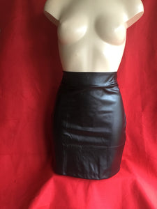 Erotic Bondage Open Back Skirt.