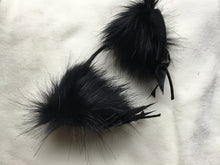 Load image into Gallery viewer, Sexy Black Kitten /Wolf  Ears, BDSM.
