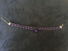 Load image into Gallery viewer, Gorgeous Black &amp; Purple Collar
