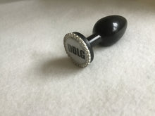 Load image into Gallery viewer, DDLG Stainless Steel Black  Butt Plug