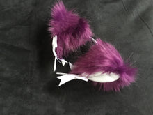 Load image into Gallery viewer, Gorgeous DamsonAnd White Kitten- Wolf  Ears