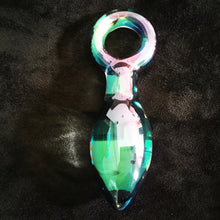 Load image into Gallery viewer, Looped Glass Plug- Tail Attachment.