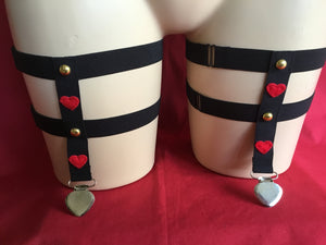 Sexy Elasticated Suspenders.
