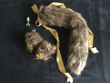 Load image into Gallery viewer, Stunning Cappuccino, Pet play Set, with stainless Steel plug.